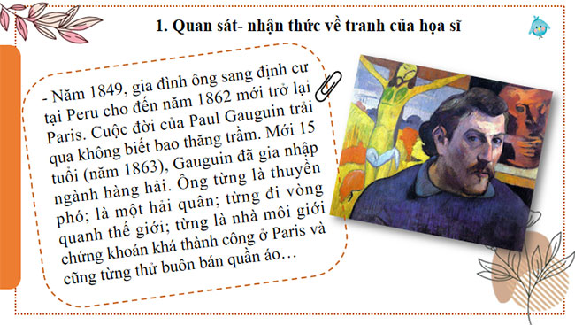 Thiên nhiên trong tranh của họa sĩ Paul Gauguin