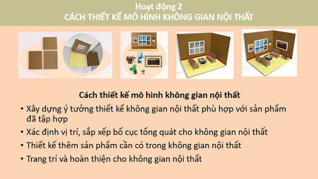 Thiết kế mô hình căn phòng
