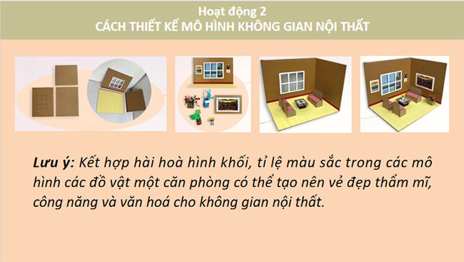 Thiết kế mô hình căn phòng