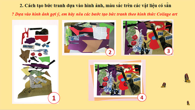 Nghệ thuật tranh cắt dán Collage art