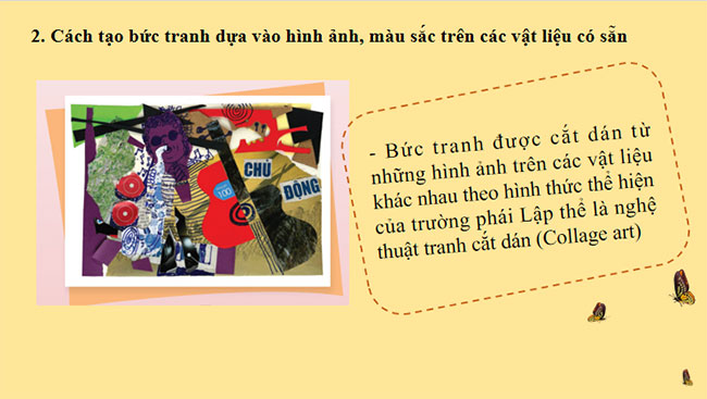 Nghệ thuật tranh cắt dán Collage art