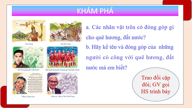 PowerPoint Đạo đức 5 Em biết ơn những người có công với quê hương, đất nước