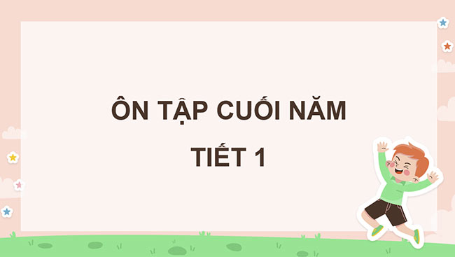 PowerPoint Ôn tập cuối năm học (Tiết 1)