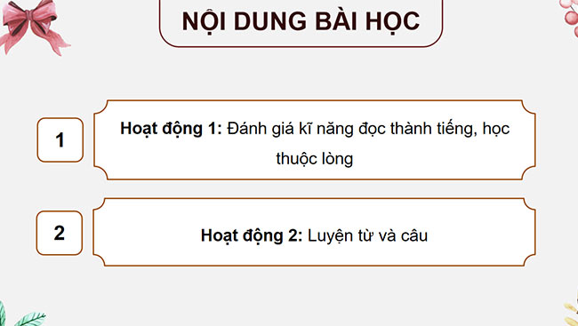PowerPoint Ôn tập cuối năm học (Tiết 3)
