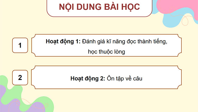 PowerPoint Ôn tập cuối năm học (Tiết 7)