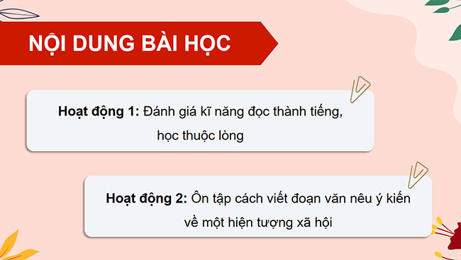 PowerPoint Ôn tập cuối năm học (Tiết 8)