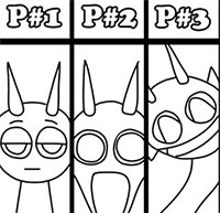 Tranh tô màu Sprunki