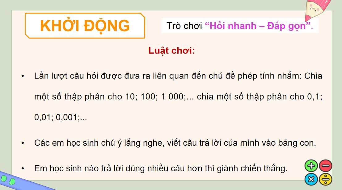 Giáo án điện tử Bài 38 Toán 5 Chân trời sáng tạo