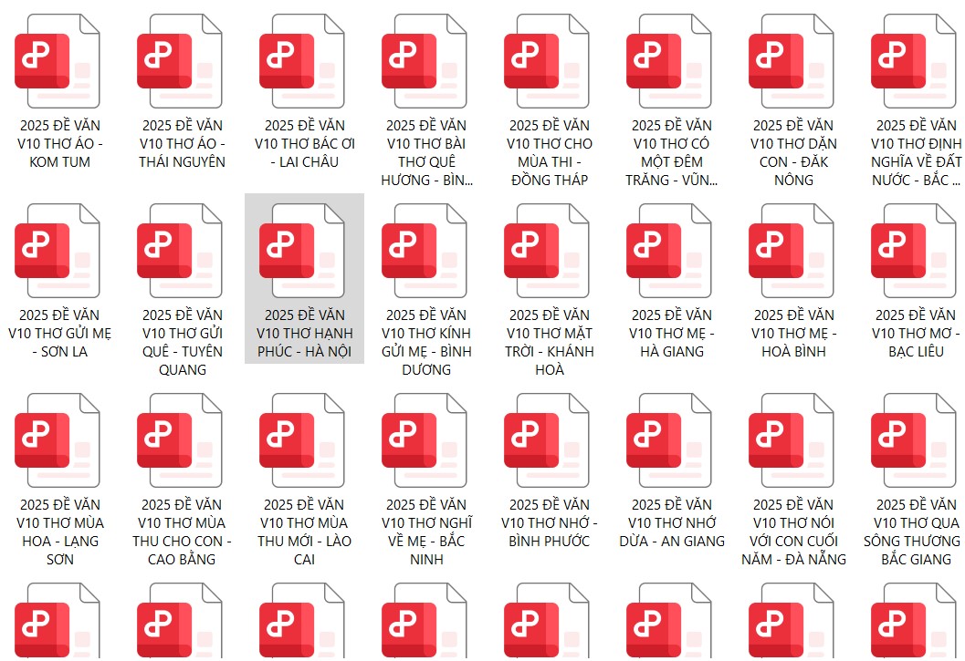 Tổng hợp đề thi tuyển sinh lớp 10 môn Văn 2025 chính thức