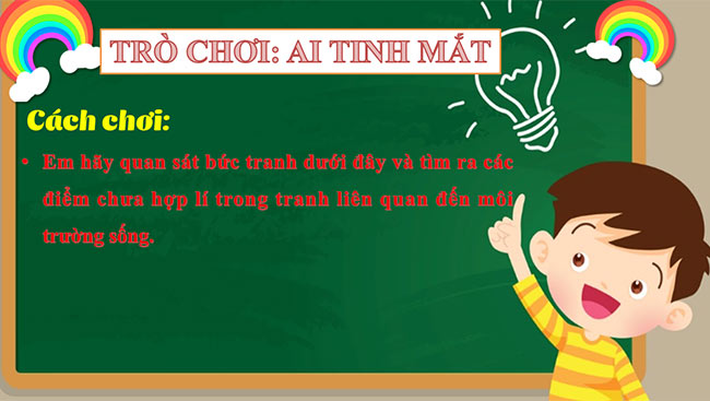 PowerPoint Đạo đức 5 Môi trường sống quanh em