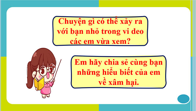 PowerPoint Đạo đức 5 Em nhận biết biểu hiện xâm hại