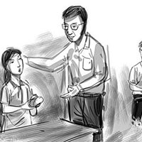 PowerPoint Tiếng Việt 5 Bài 1: Chuyện một người thầy