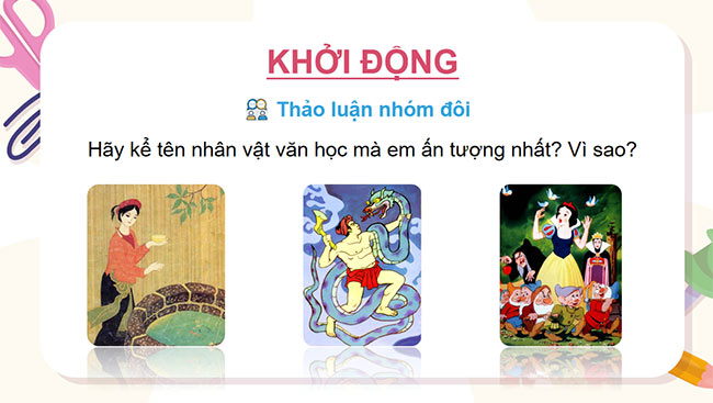 PowerPoint Luyện tập viết đoạn văn giới thiệu một nhân vật văn học (Tìm ý, sắp xếp ý)