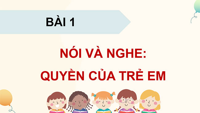 PowerPoint Trao đổi Quyền của trẻ em