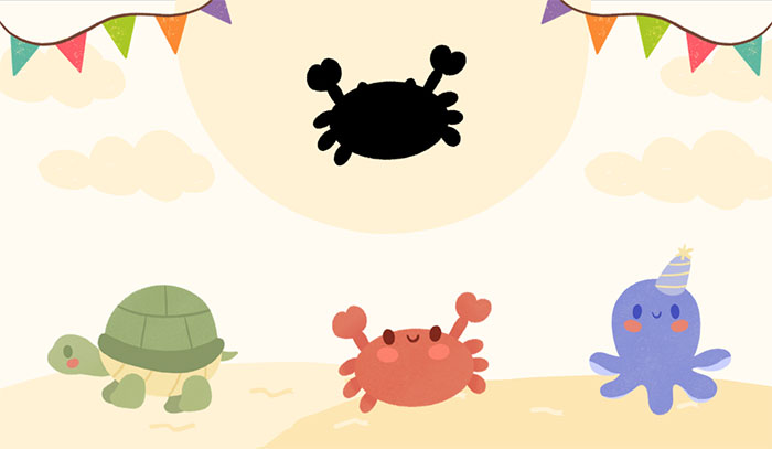 Chọn đáp án PowerPoint Trò chơi Đoán bóng con vật