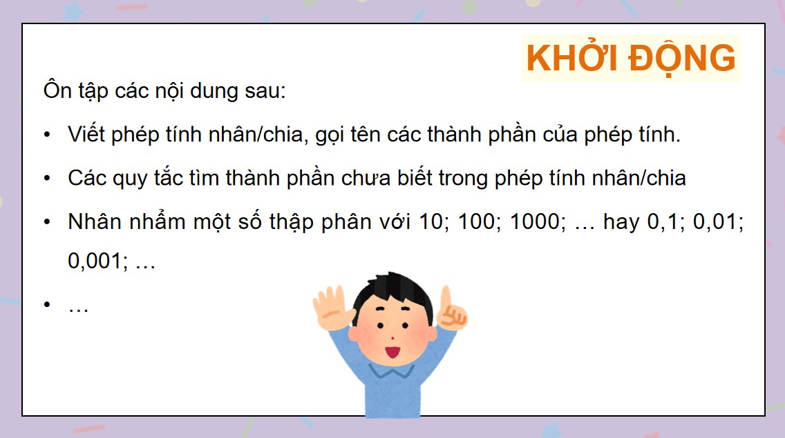 Giáo án điện tử Bài 92 Toán 5 Chân trời sáng tạo