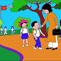 PowerPoint Tiếng Việt 1: Chào em vào lớp 1