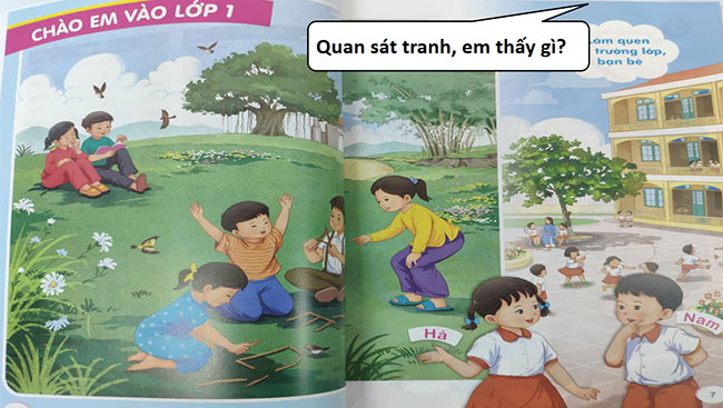 PowerPoint Tiếng Việt 1 Chào em vào lớp 1