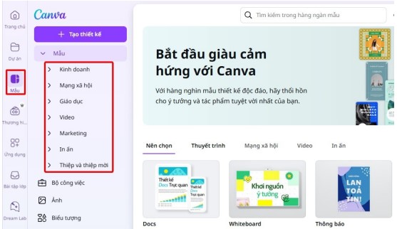 Cách sử dụng Canva Pro Education để thiết kế