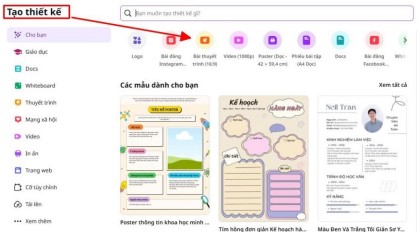 Cách sử dụng Canva Pro Education để thiết kế