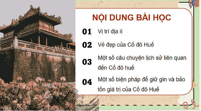 Bài 17: Cố đô Huế