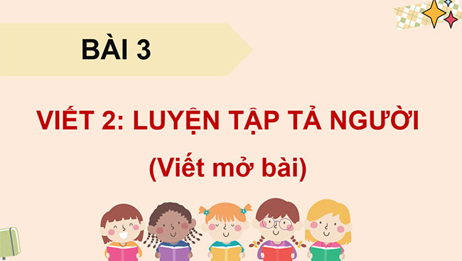 PowerPoint Luyện tập tả người (Viết mở bài)