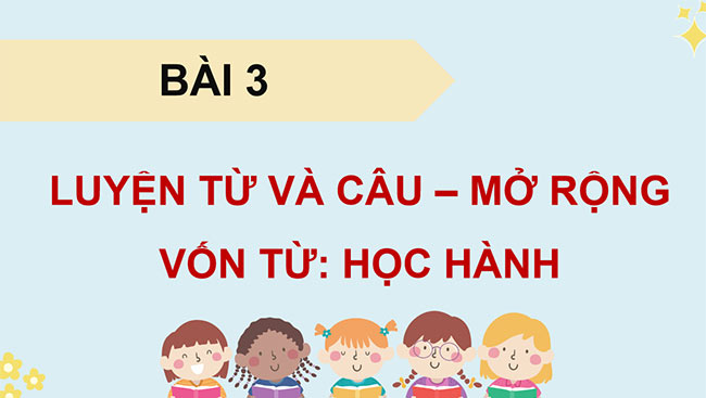 PowerPoint Mở rộng vốn từ Học hành