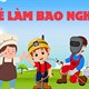 Giáo án mầm non: Bài thơ Bé làm bao nhiêu nghề