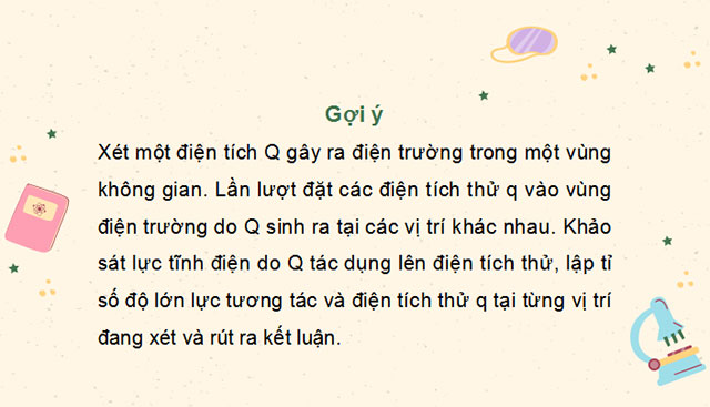 Giáo án PowerPoint Vật lí 11 Bài 12: Điện trường