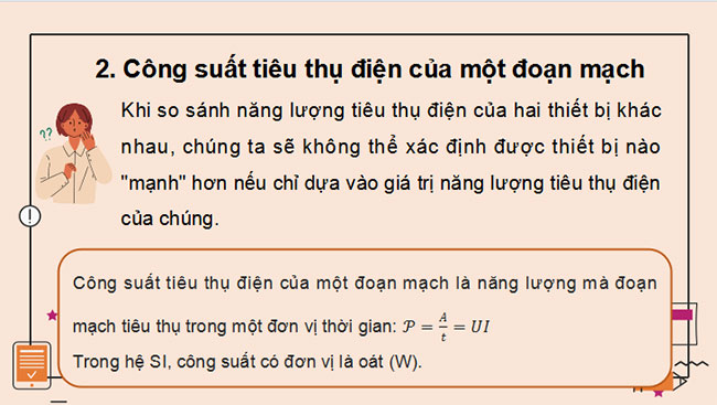 Giáo án PowerPoint Vật lí 11 Bài 19: Năng lượng điện Công suất điện