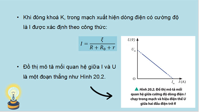 Giáo án PowerPoint Vật lí 11 Bài 20: Thực hành xác định suất điện động và điện trở trong của pin