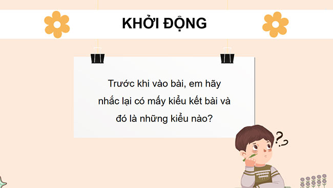 PowerPoint Luyện tập tả người (Viết kết bài)