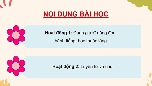 PowerPoint Ôn tập giữa học kì I (Tiết 5)