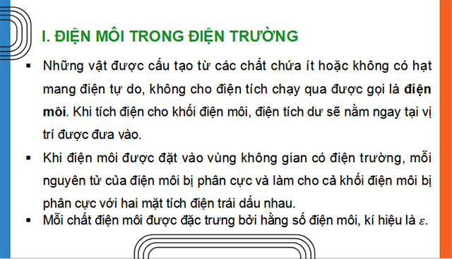 Giáo án PowerPoint Vật lí 11 Bài 14: Tụ điện