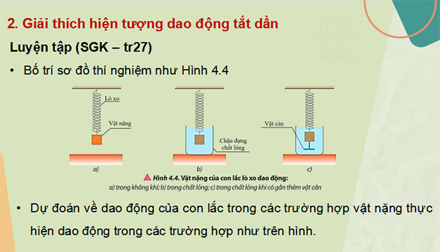 Giáo án PowerPoint Vật lí 11 Bài 4: Dao động tắt dần và hiện tượng cộng hưởng