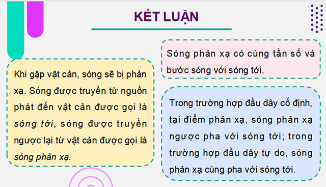 Giáo án PowerPoint Vật lí 11 Bài 9: Sóng dừng