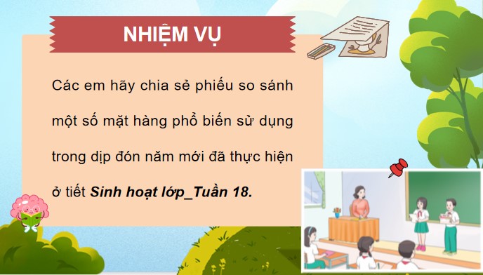 PowerPoint Tuần 19 Chủ đề 5: Chào năm mới và chi tiêu tiết kiệm