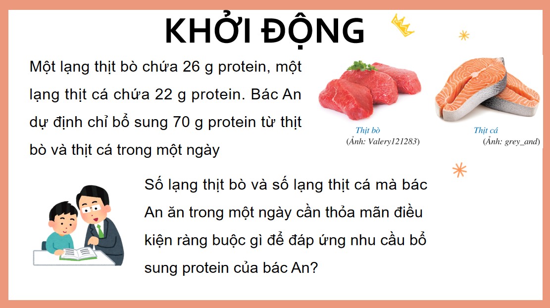 Giáo án điện tử Bài Phương trình bậc nhất hai ẩn. Hệ hai phương trình bậc nhất hai ẩn Toán 9 Cánh Diều