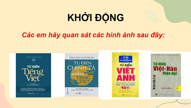 PowerPoint Luyện tập tra từ điển
