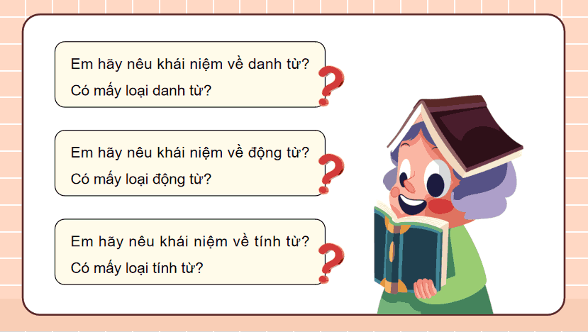 Bài 1: Luyện tập về danh từ, động từ, tính từ