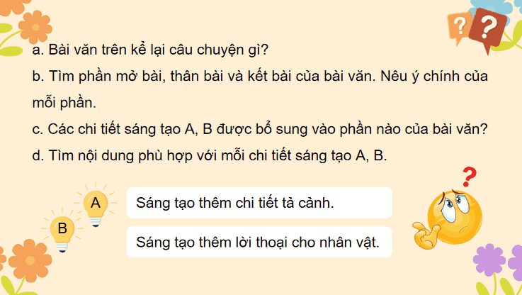 Tìm hiểu cách viết bài văn kể chuyện sáng tạo