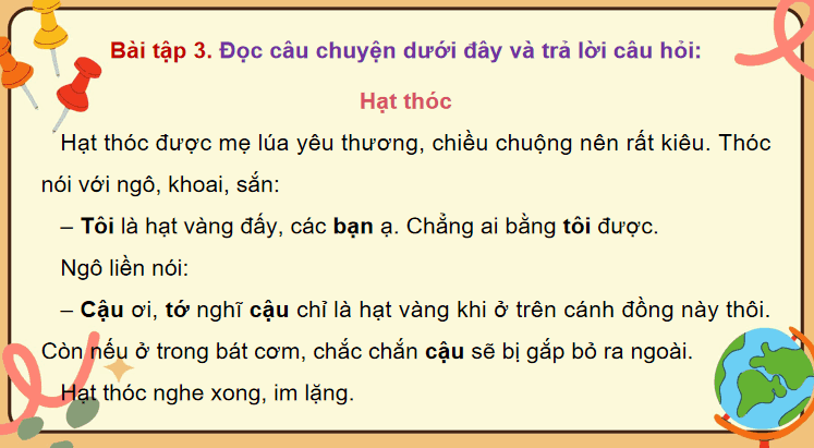 Giáo án Tiếng Việt lớp 5 Bài 3: Đại từ