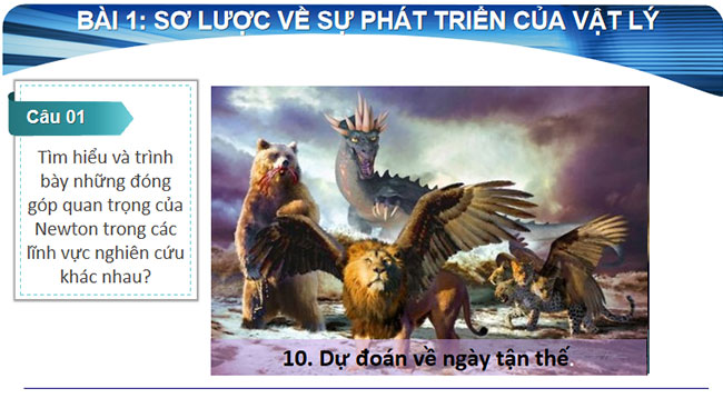 Sơ lược về sự phát triển của vật lí