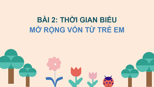 PowerPoint Mở rộng vốn từ Trẻ em