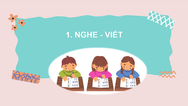 PowerPoint Nghe - viết Bé Mai đã lớn, Bảng chữ cái, Phân biệt c/k