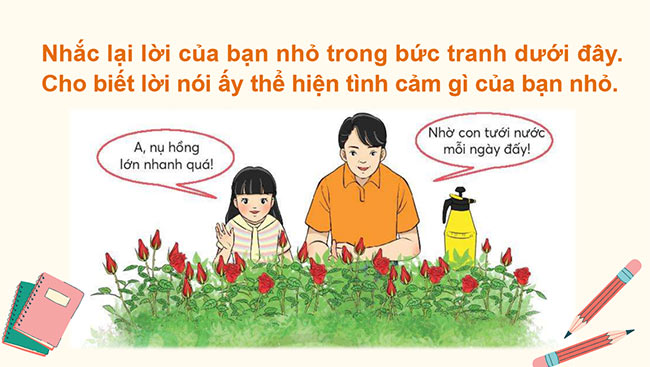 PowerPoint Nói và đáp lời bày tỏ sự ngạc nhiên, lời khen ngợi