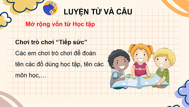 PowerPoint Mở rộng vốn từ Học tập