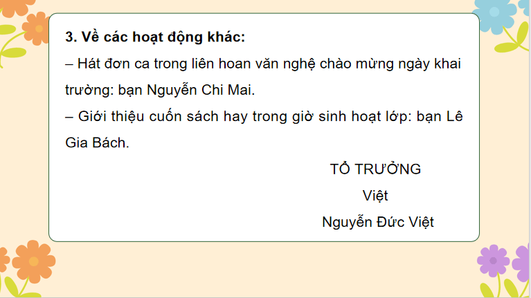Bài 6: Tìm hiểu cách viết báo cáo công việc