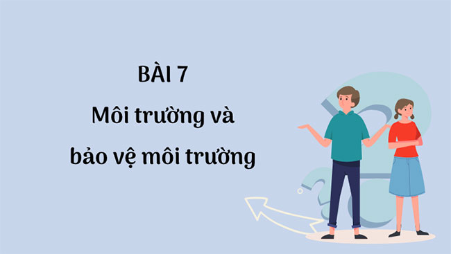 Môi trường và bảo vệ môi trường
