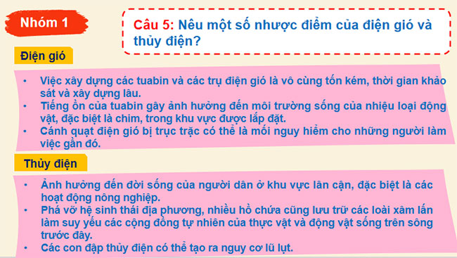 Năng lượng hóa thạch và năng lượng tái tạo